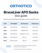 BraceLiner AFO Socks